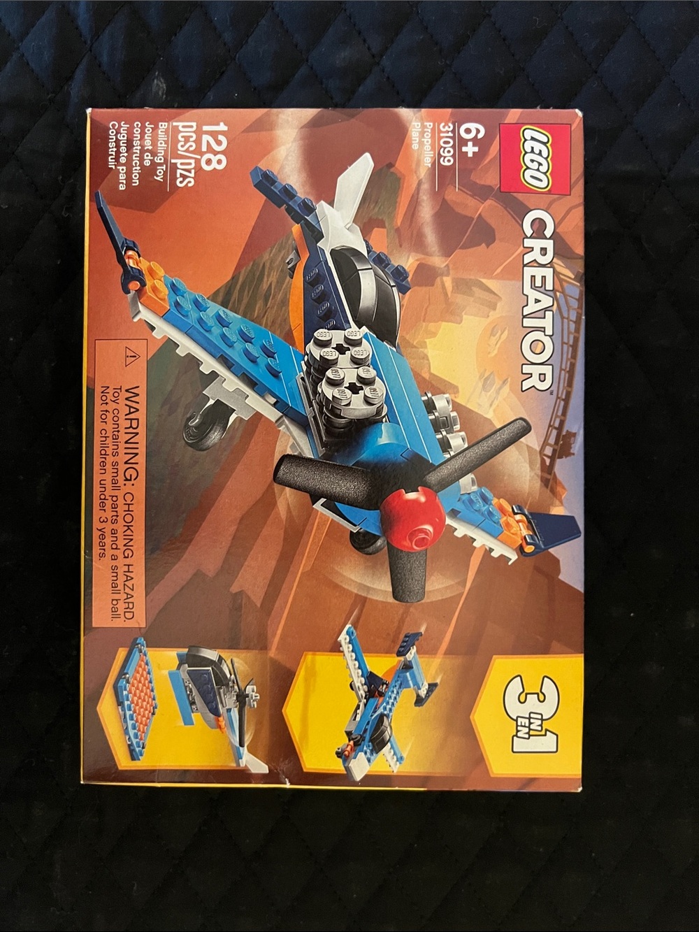 LEGO Blue & White Propeller Plane Creator Set by Lego